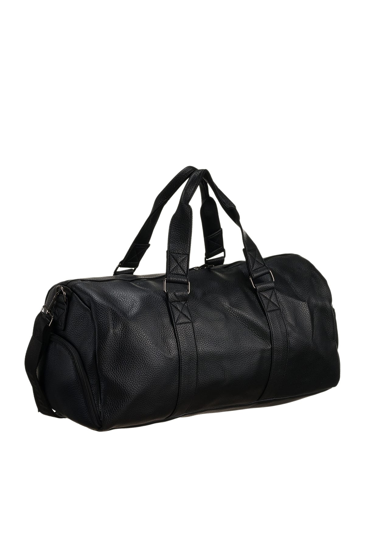 PU Leather Weekend Duffle Bag, 7039