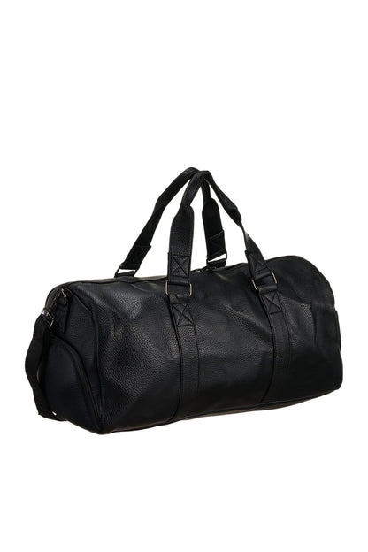 PU Leather Weekend Duffle Bag, 7039