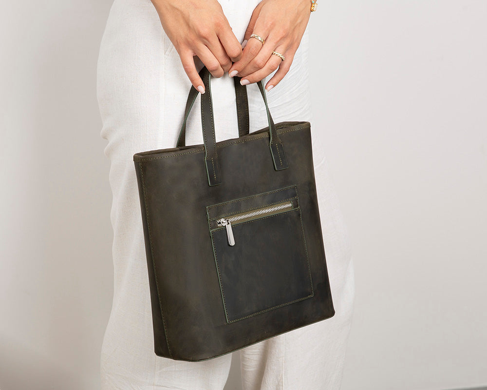 Valetto Leather Tote Bag
