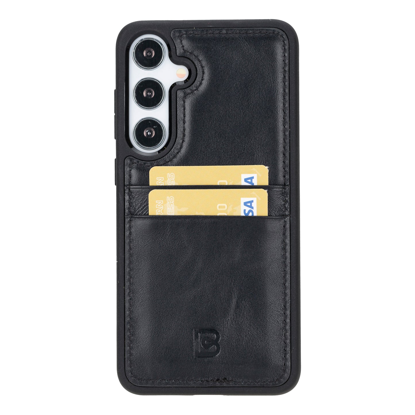 Flex Cover Card Holder Samsung Galaxy S24 Series Genuine Leather Back Cover / FXC CCP