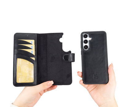 Samsung Galaxy S24 Series Leather Wallet Cases RFID - MW