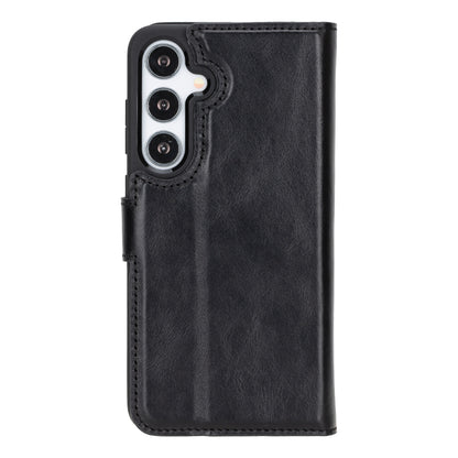 Magic Samsung Galaxy S25 Plus Detachable Leather Wallet Case