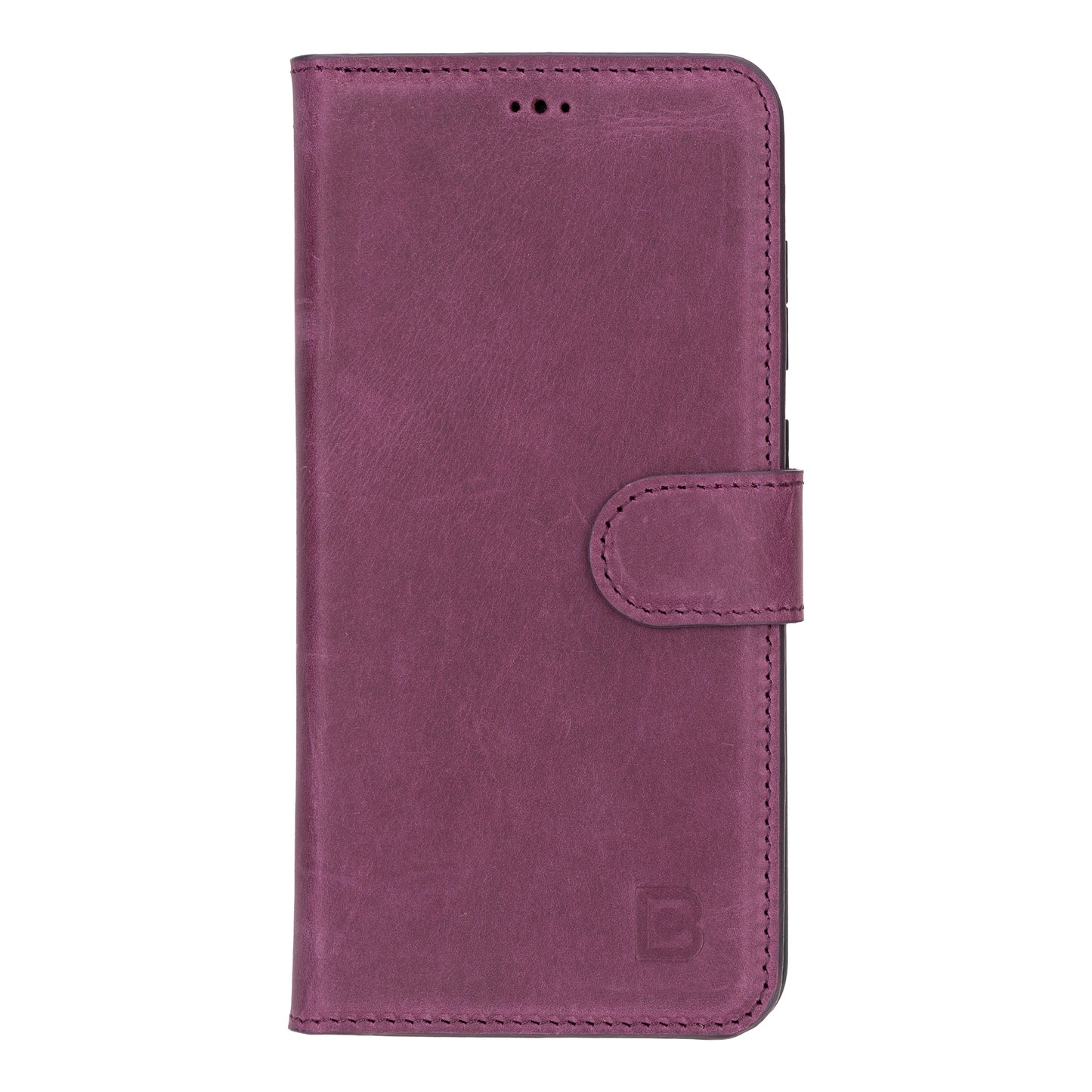 Magic Samsung Galaxy S24 Series Detachable Genuine Leather Wallet Case - MW