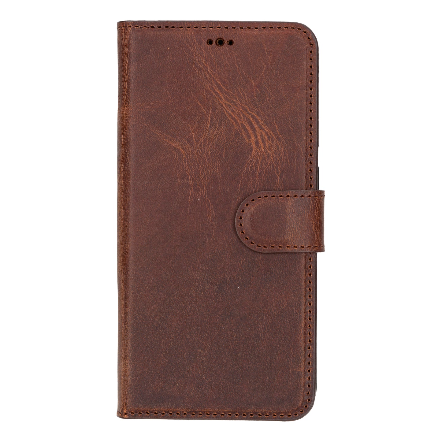 Magic Samsung Galaxy S24 Series Detachable Genuine Leather Wallet Case - MW