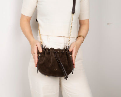 Valentina Suede Leather Women's Bag