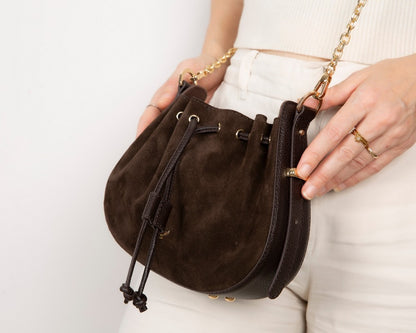 Valentina Suede Leather Women's Bag