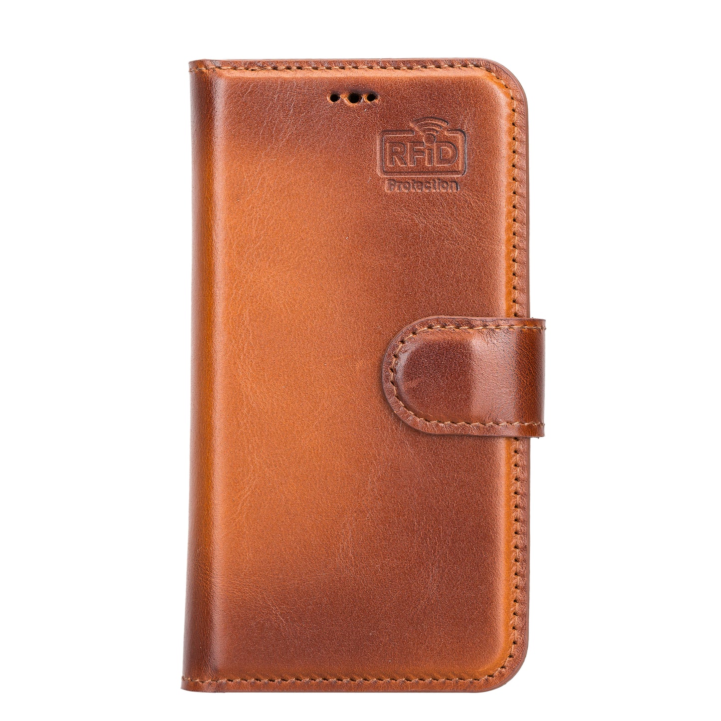 Magic iPhone 13 Mini Detachable Leather Wallet Case