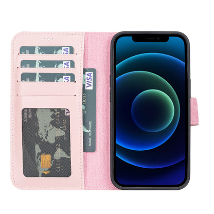 Magic iPhone 13 Detachable Leather Wallet Case