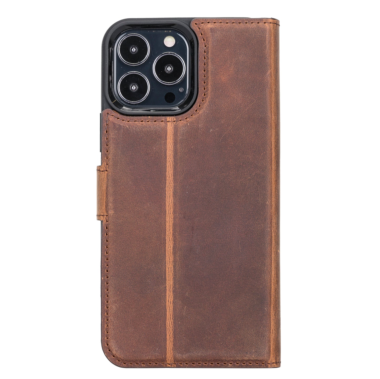 Magic iPhone 13 Pro Max Detachable Leather Wallet Case