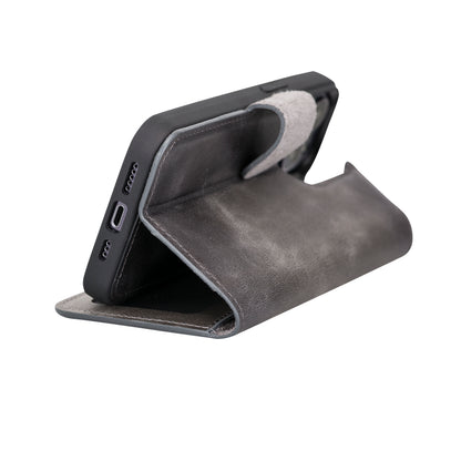 Magic iPhone 13 Pro Detachable Leather Wallet Case