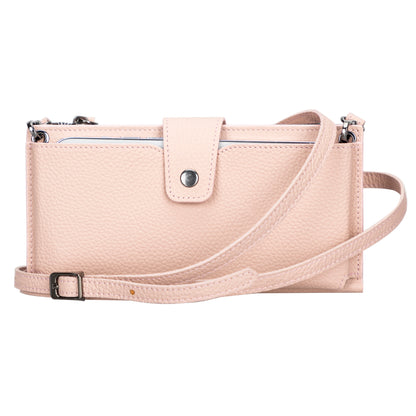 Lozan Strap Leather Crossbody Wallet