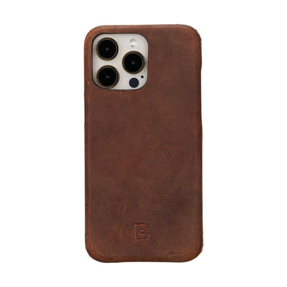 F360 iPhone 16 Pro Full Genuine Leather Back Cover