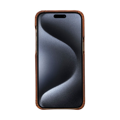 F360 iPhone 16 Pro Full Genuine Leather Back Cover