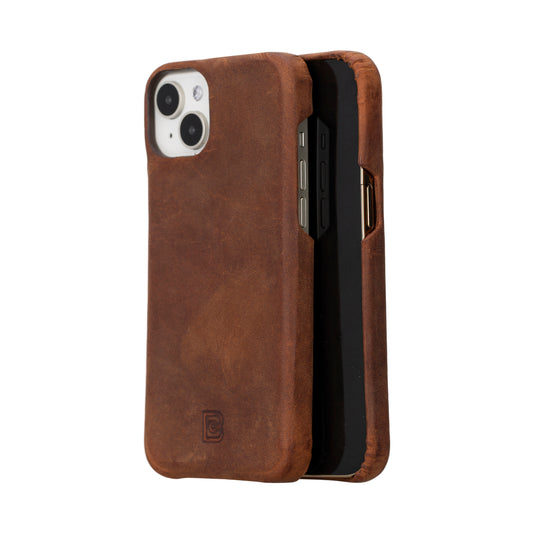 F360 iPhone 16 Full Genuine Leather Back Cover