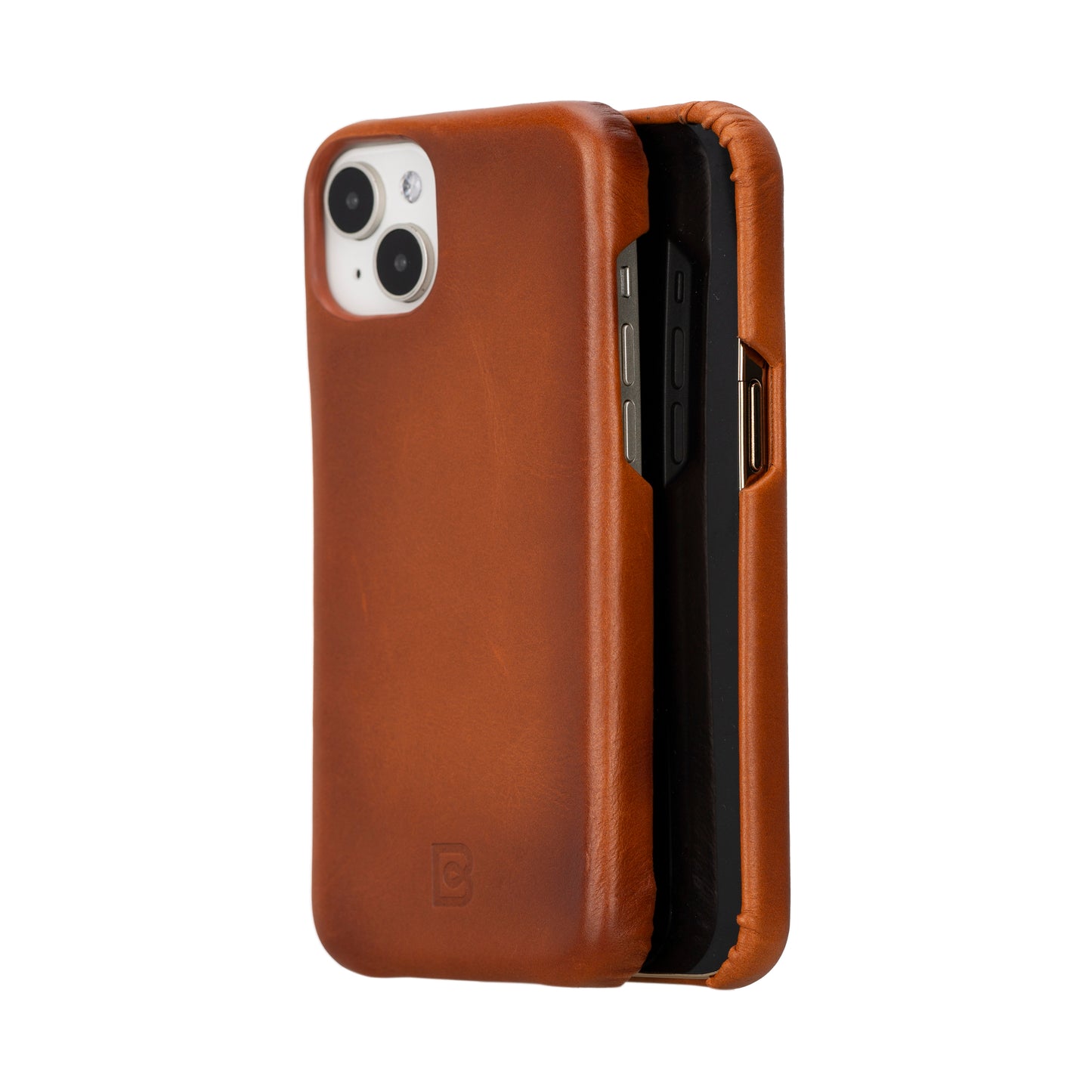 F360 iPhone 16 Plus Full Genuine Leather Back Cover