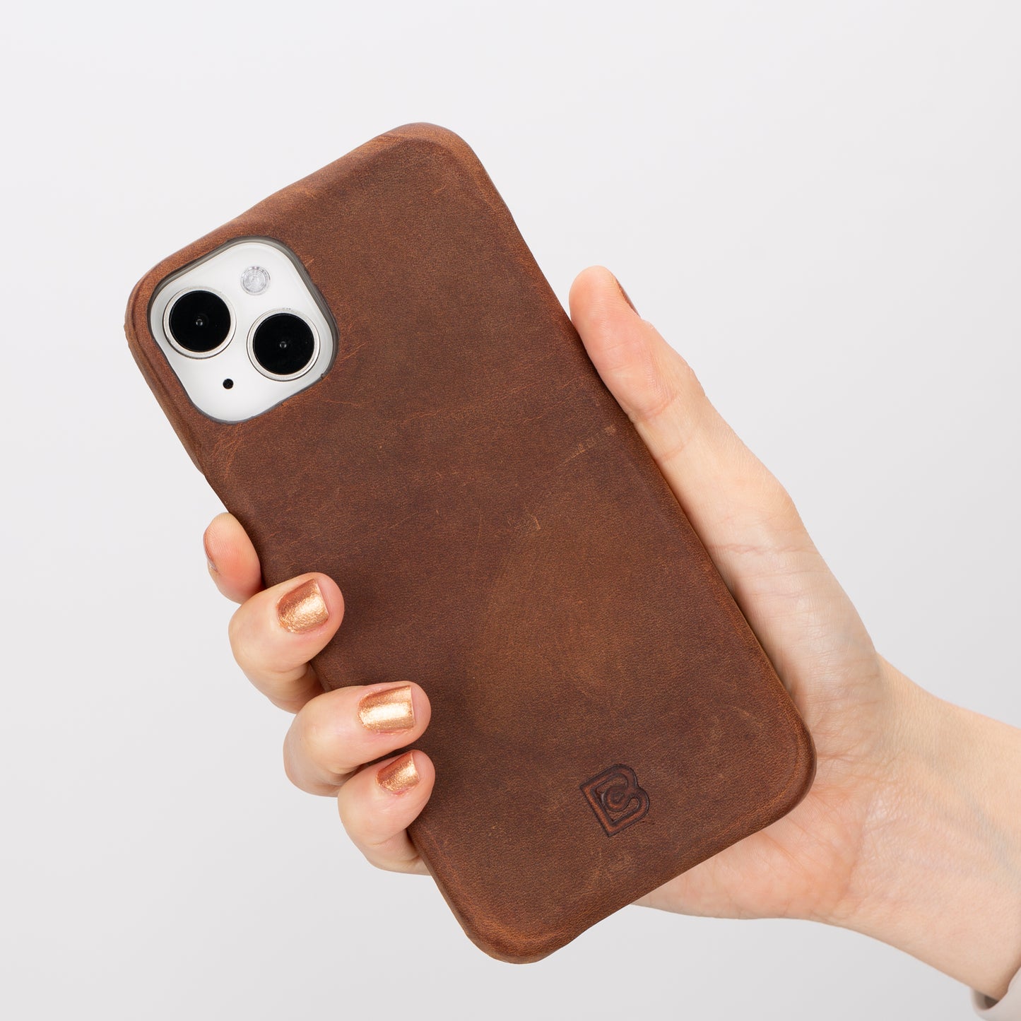 F360 iPhone 16 Full Genuine Leather Back Cover