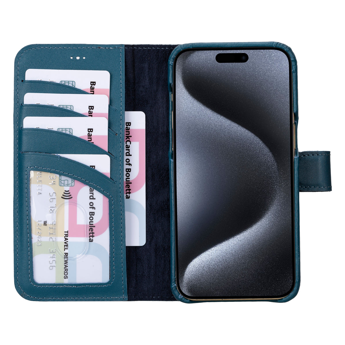 F360 Magic Leather iPhone 16 Pro Detachable Wallet Case