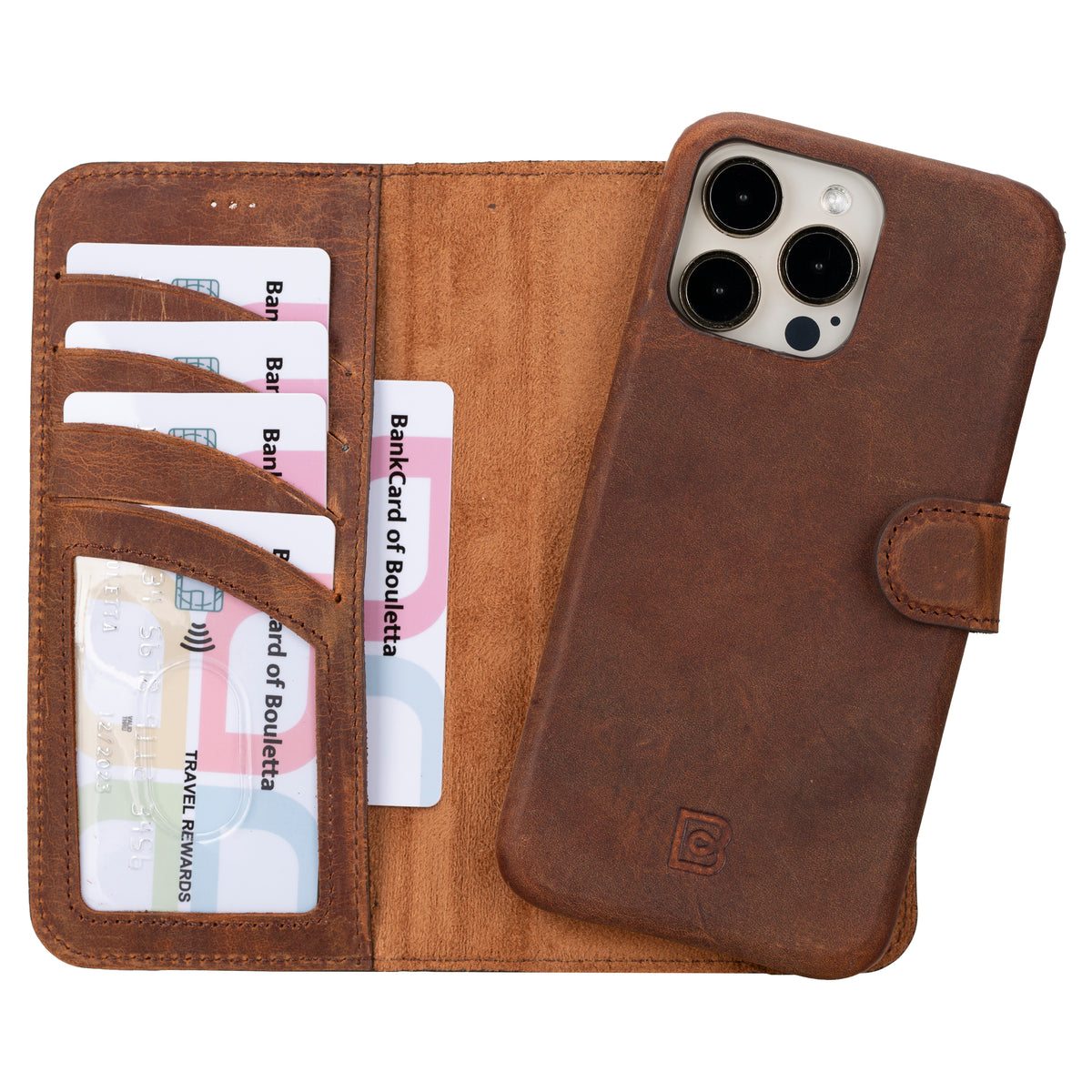 F360 Magic Leather iPhone 16 Pro Max Detachable Wallet Case