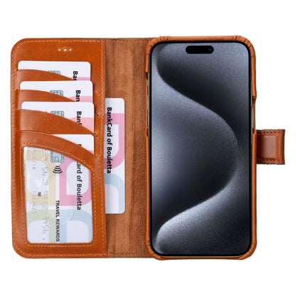 F360 Magic Leather iPhone 16 Pro Detachable Wallet Case