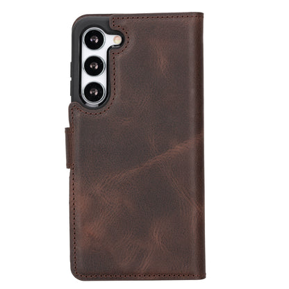 Magic Samsung Galaxy S25 Leather Detachable Wallet Case