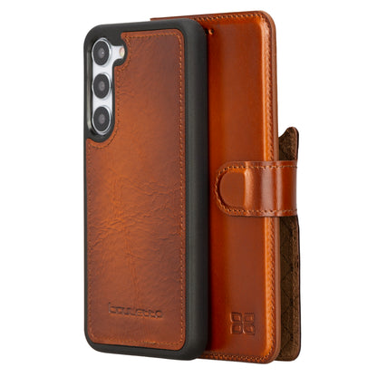 Magic Samsung Galaxy S25 Leather Detachable Wallet Case