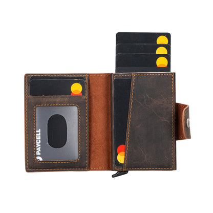 Mondello Leather Detachable Card Holder