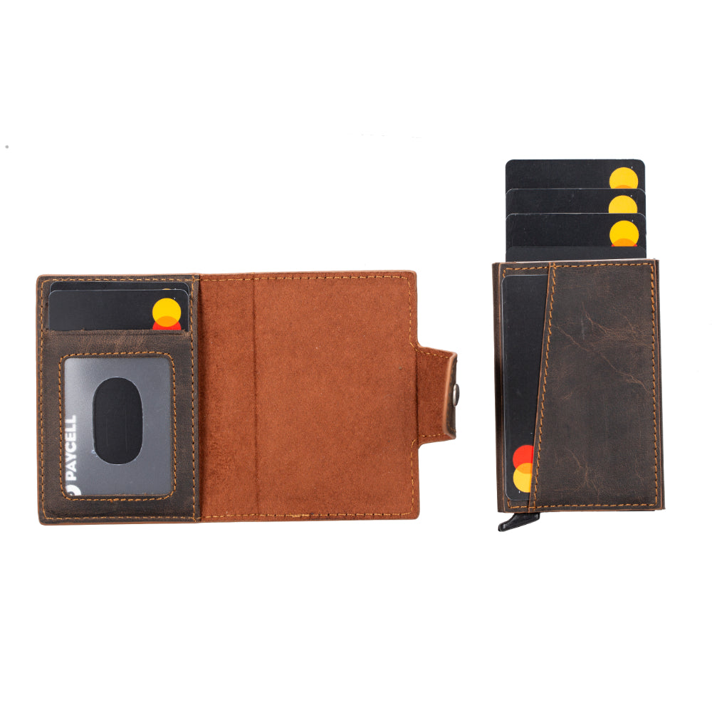 Mondello Leather Detachable Card Holder