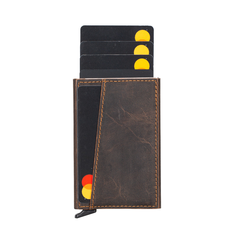 Mondello Leather Detachable Card Holder