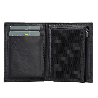 Airmaka Leather Card Holder With Airtag Slot