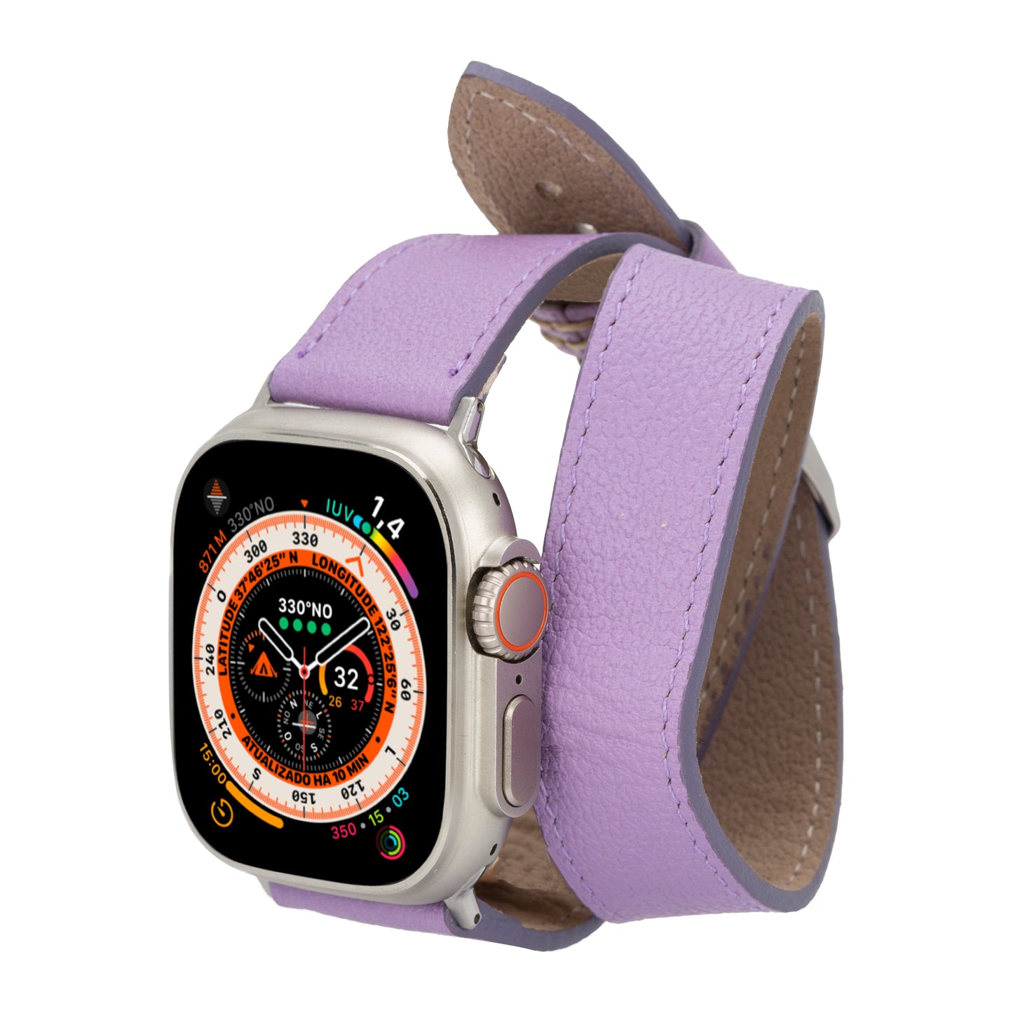 Double Tour Leather Apple Watch Band