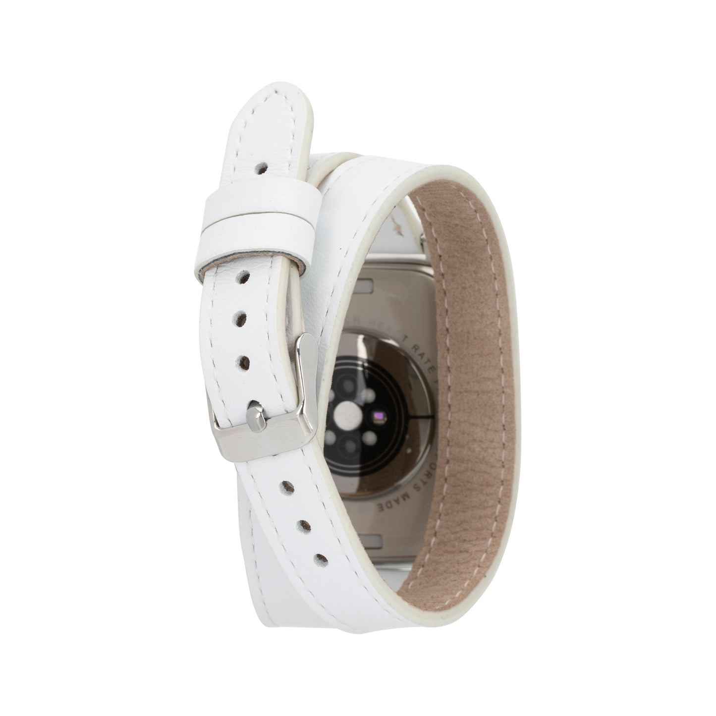 Quantum Slim Double Tour Apple Watch Leather Band