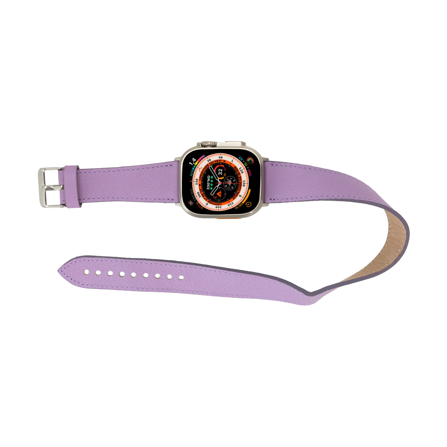Double Tour Leather Apple Watch Band