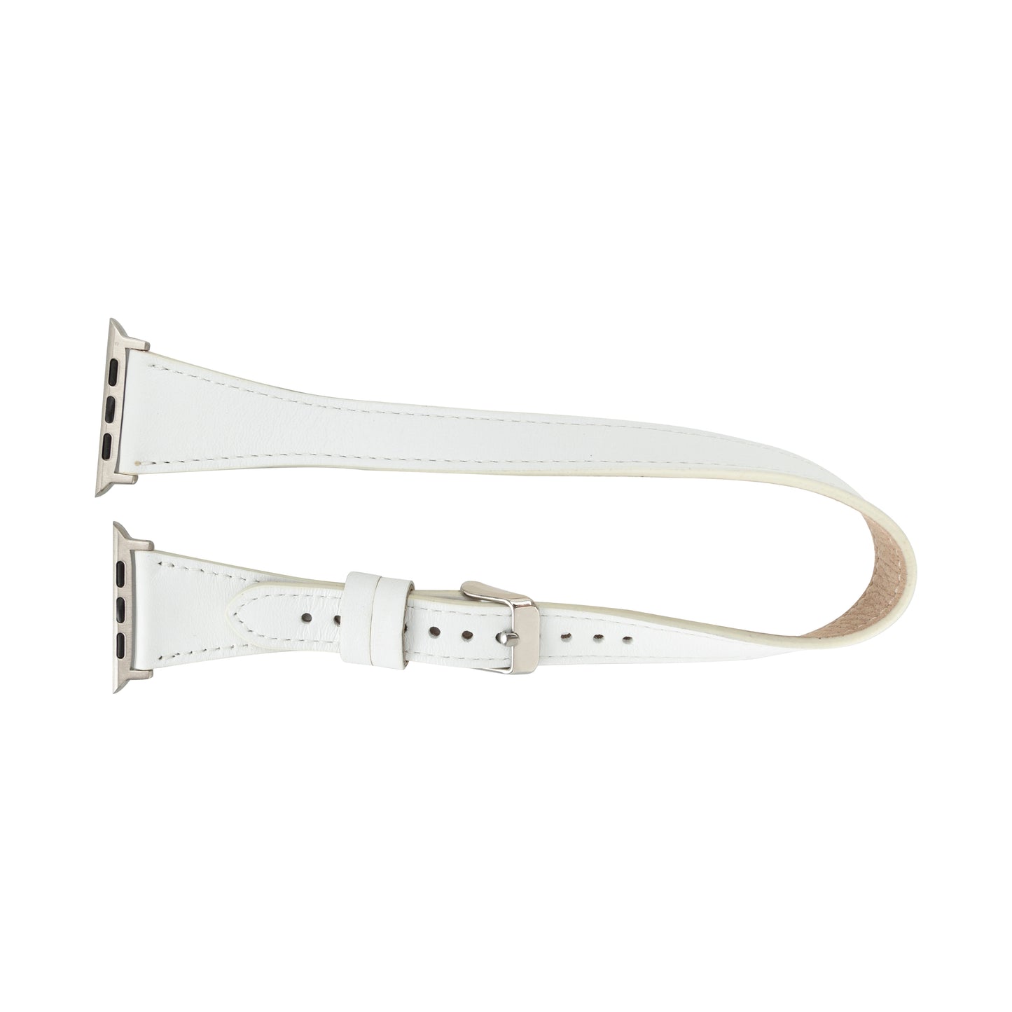 Quantum Slim Double Tour Apple Watch Leather Band