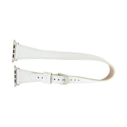 Quantum Slim Double Tour Apple Watch Leather Band