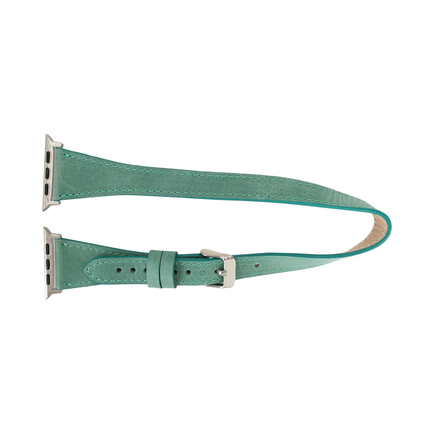 Quantum Slim Double Tour Apple Watch Leather Band