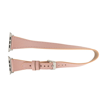 Quantum Slim Double Tour Apple Watch Leather Band