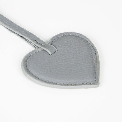 Heart Leather Bag Charm