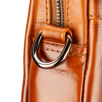 Apollo Leather Business Briefcase / Laptop Case 16"