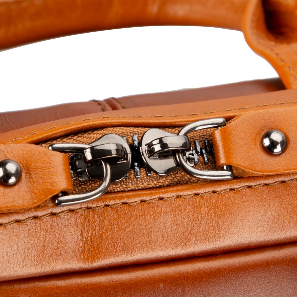 Apollo Leather Business Briefcase / Laptop Case 16"