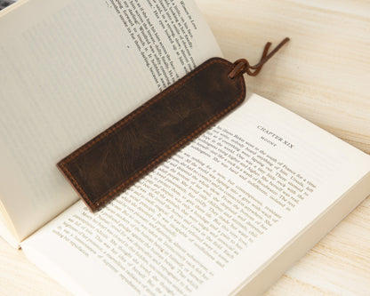 Markora Stitched Leather Bookmark