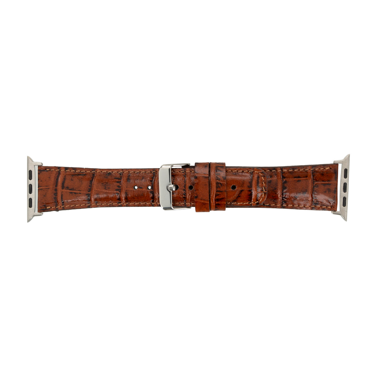 Classic Croco Leather Apple Watch Band