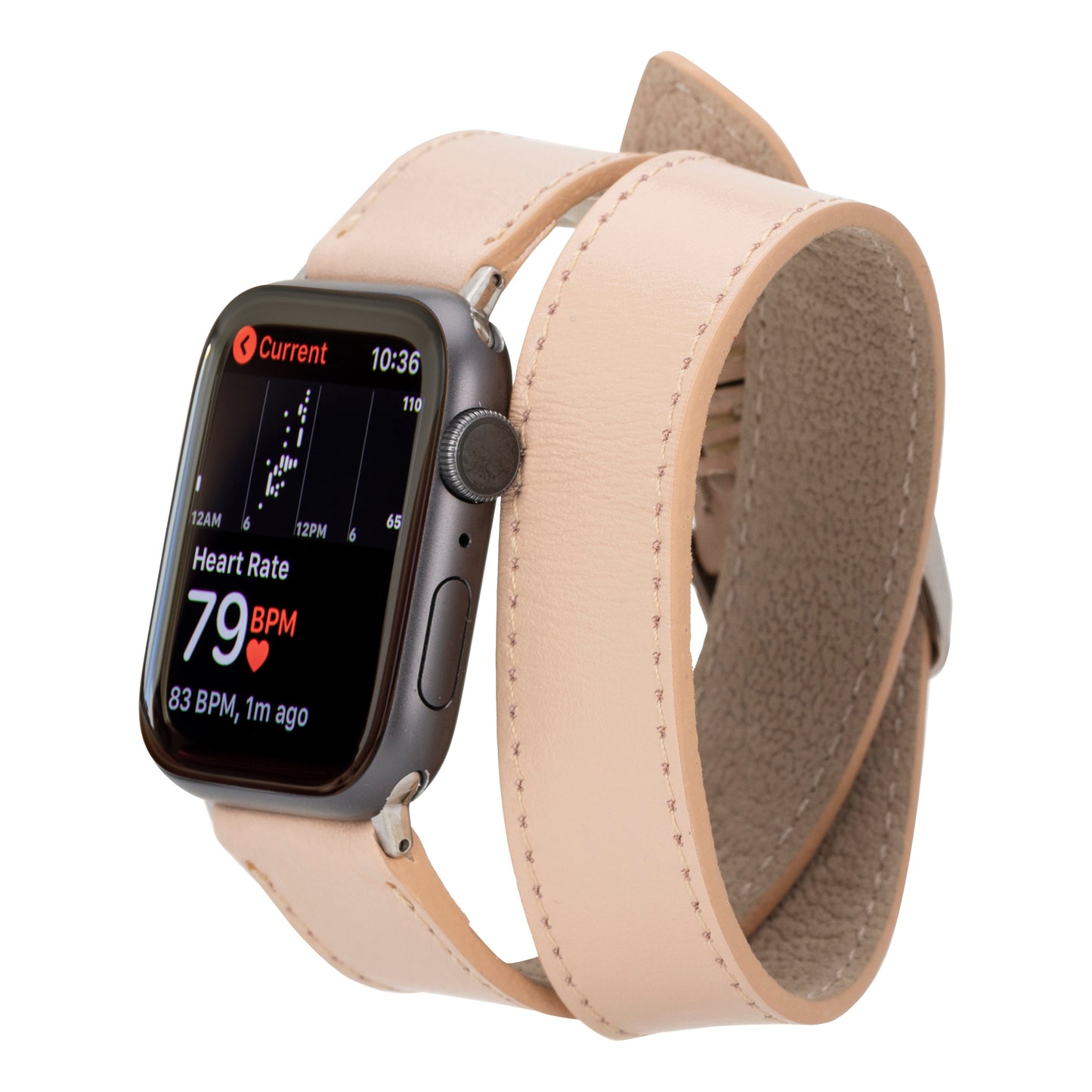 Double Tour Leather Apple Watch Band