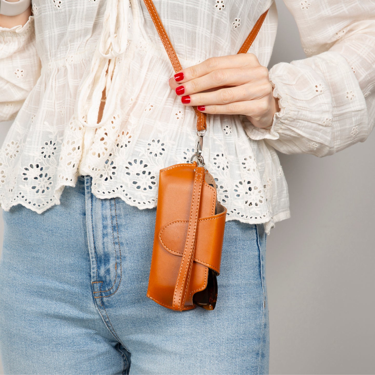 Riviera Leather Glasses Case