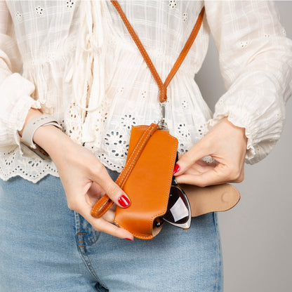 Riviera Leather Glasses Case