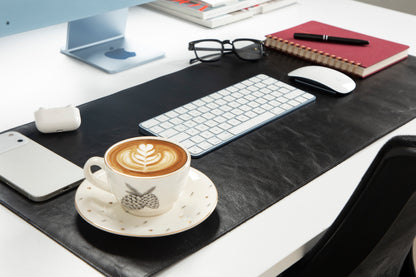 Natural Leather Desk Mat Medium