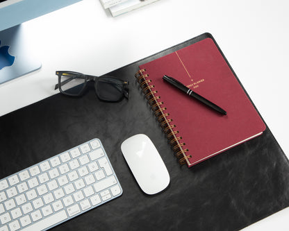 Natural Leather Desk Mat Medium
