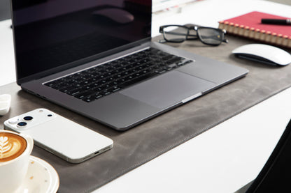 Natural Leather Desk Mat Small