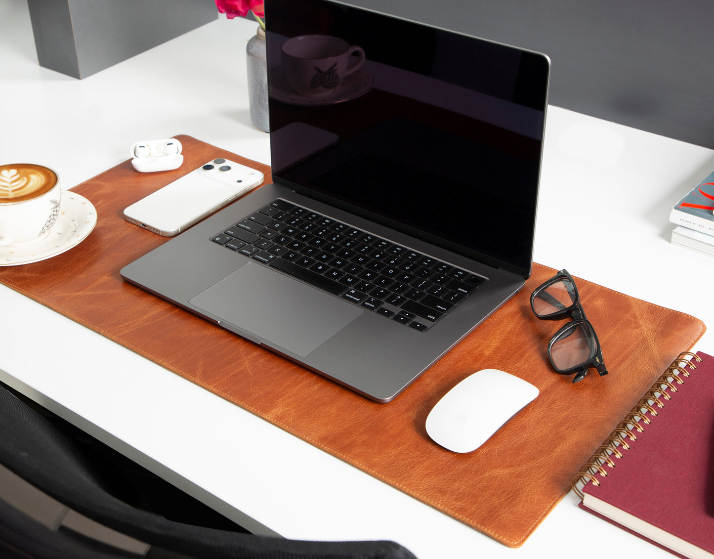 Leather Desk Mat Small