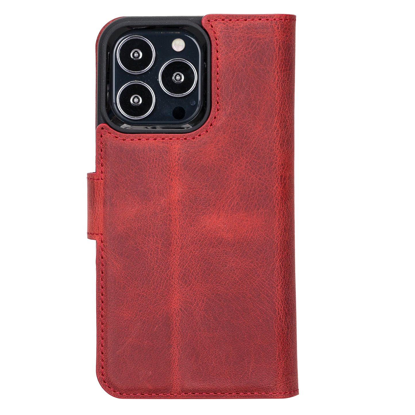 Liluri iPhone 13 Pro Detachable Leather Wallet Case