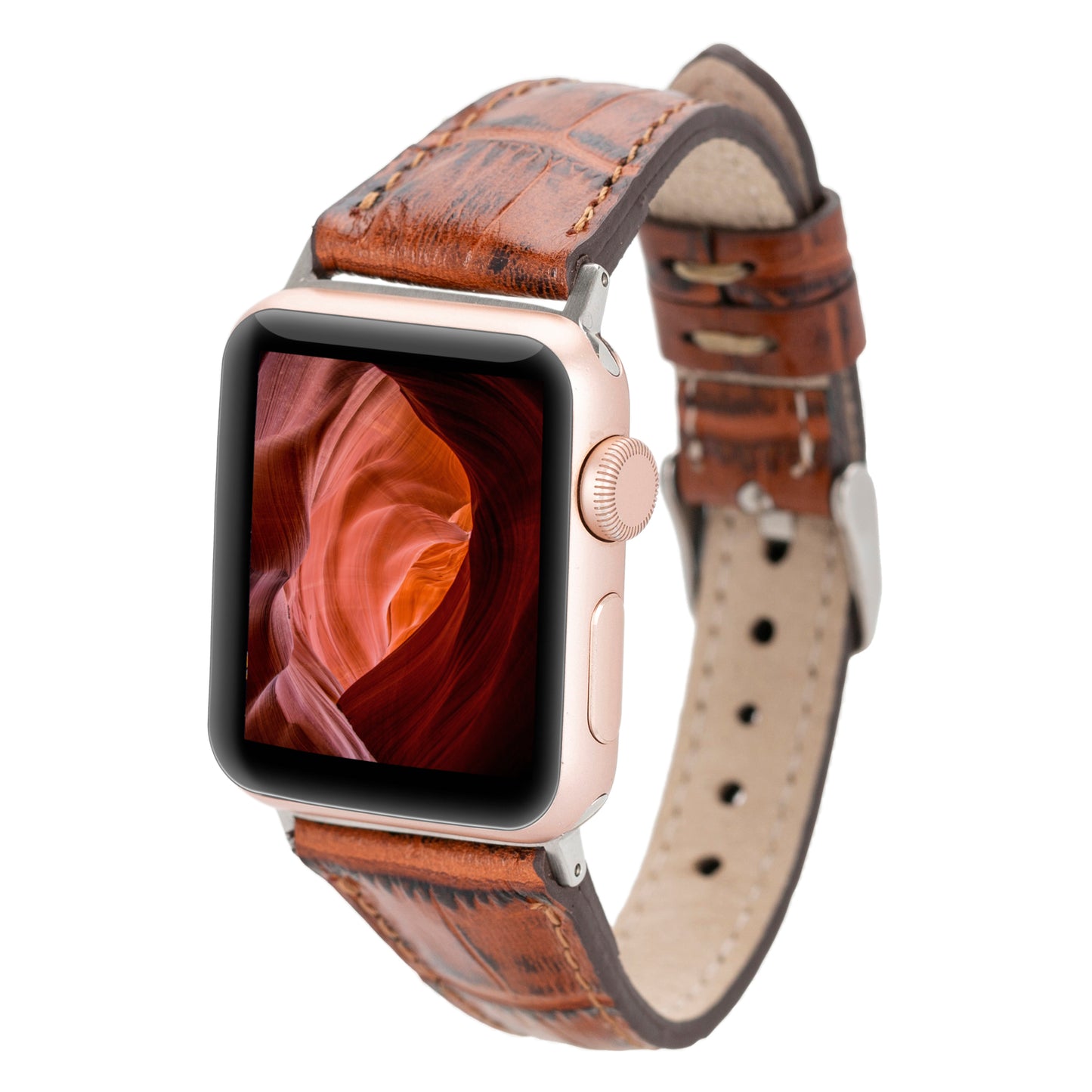 Slim Leather Apple Watch Band